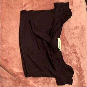 Off the shoulder Top (black)